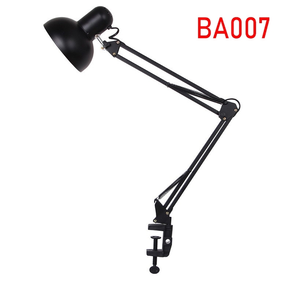 Đèn bàn kẹp kỹ thuật màu vàng, thân KT(mm): 800, chao KT(mm): D157 x H80